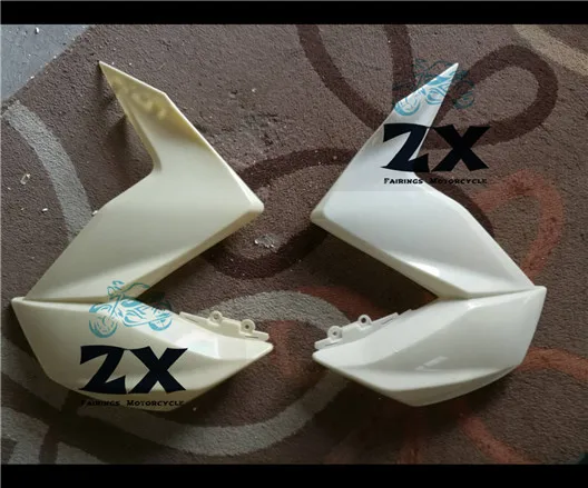 

Motorcycle for ABS Plastic upper Side Big Fairing Cove Fit for Kawasaki Z250 2013-2015 Z300 2014 injection fairings part a pairs