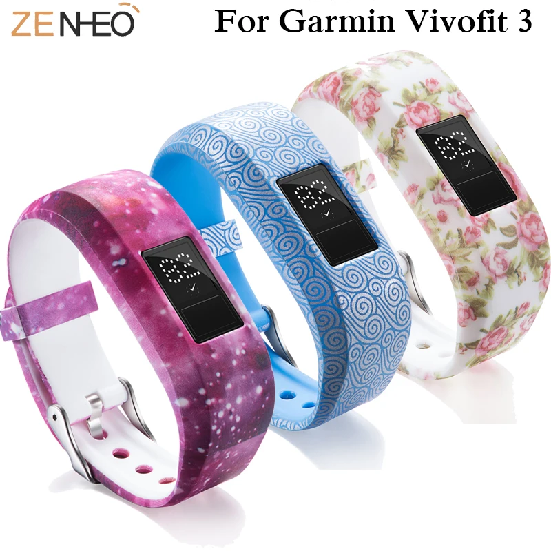 Мягкий силиконовый браслет для Garmin Vivofit 3 сменный спортивный ремешок JR/JR2 ремешки |