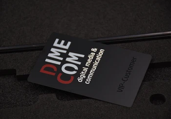 

Customized black matte metal card deep etched logo free cutout etched print free shipment woldwide
