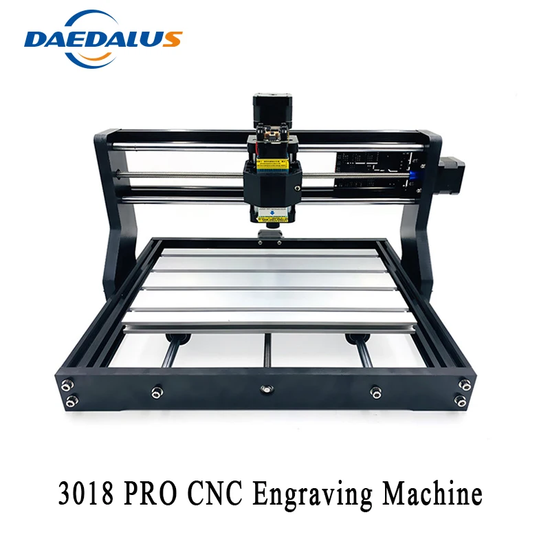 

CNC 3018 Pro DIY Mini CNC Engraving Machine 3 - axis PCB Milling Machine Wood Engraving Machine.