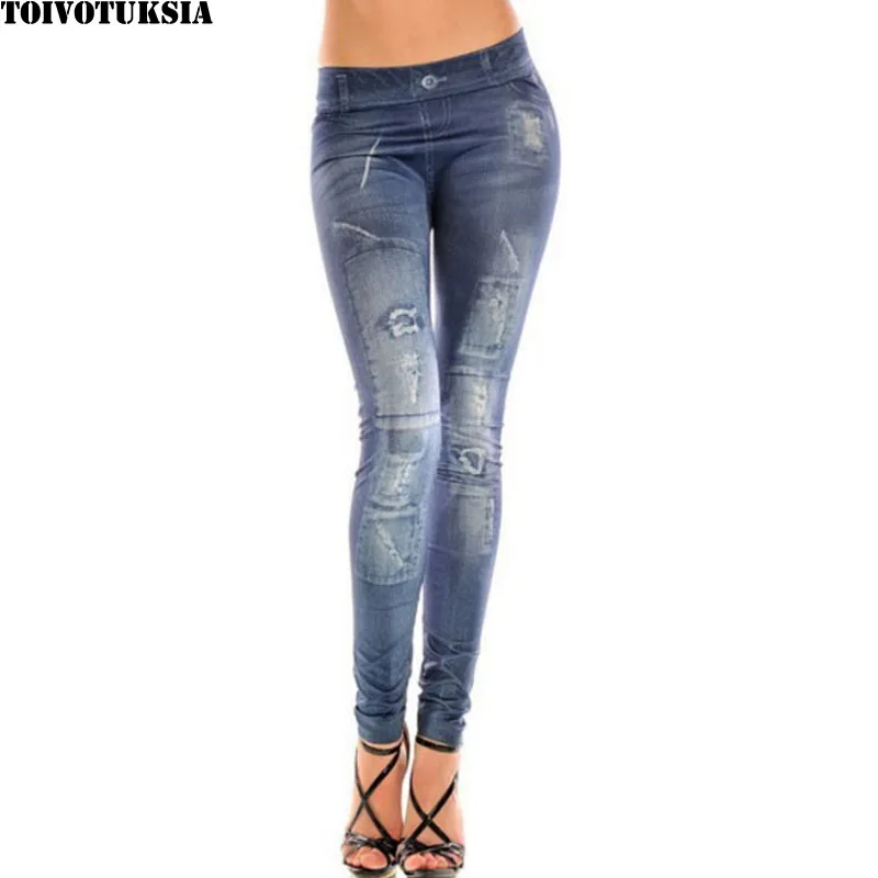TOIVOTUKSIA Jeggings Jeans for Women Leggings Winter Jeans