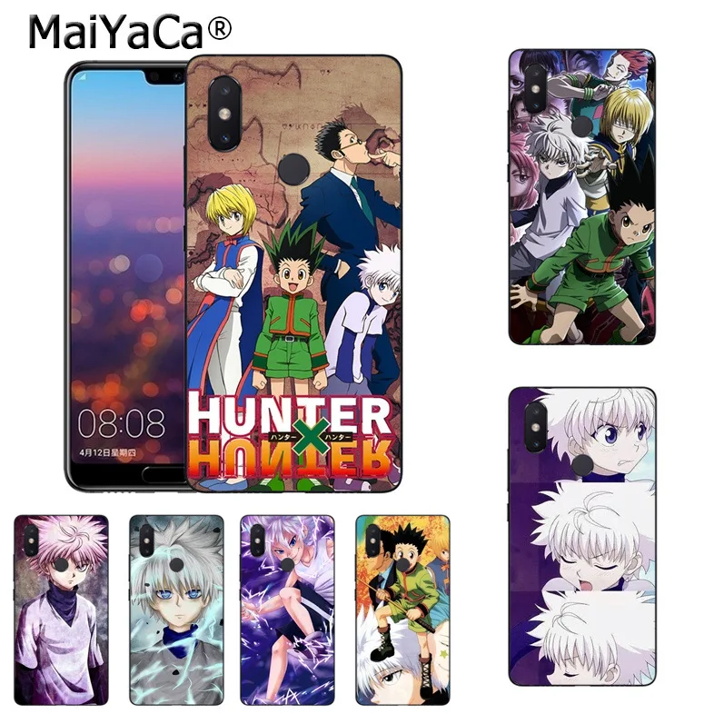 MaiYaCa hunter x killua Pattern Accessories Shell Original Case for xiaomi mi 8se 6 note3 redmi 5 5plus note case coque | Мобильные