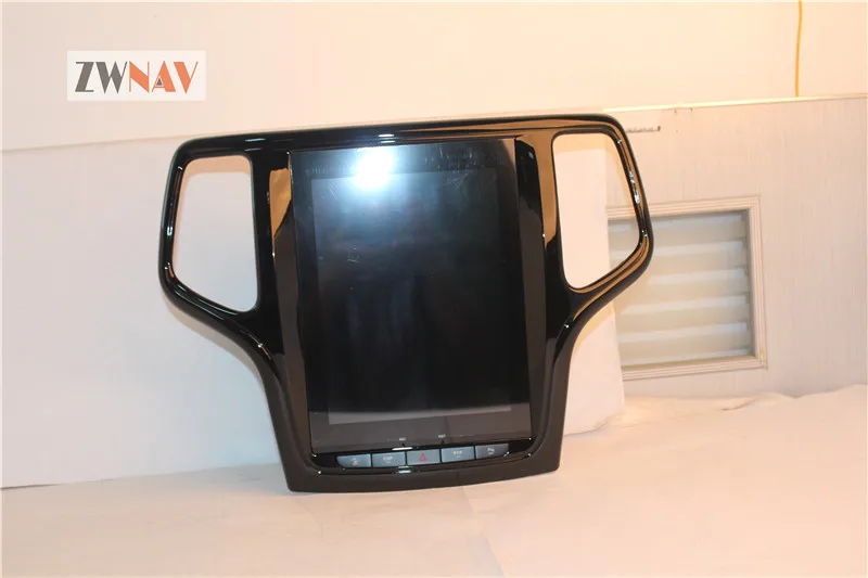 Cheap ZWNAV Tesla style Screen Newest Android 6.0 64+2GB Car Radio GPS Navigation Head Unit For Jeep Grand Cherokee 2014-2018 9