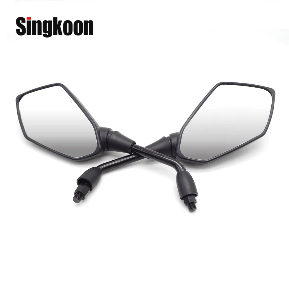 

Universal 10mm motorcycle mirror Accessories Black Side Rearview Mirrors FOR suzuki gladius suzuki gsxr 1000 k7 kymco downtown
