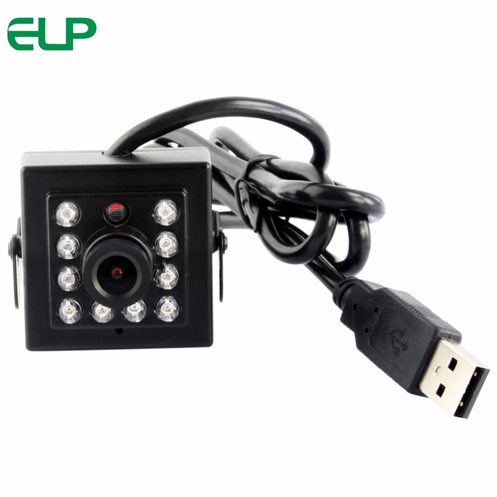 

ELP USB2.0 Camera Module 5MP 1/2.5" Aptina MI5100 CMOS Sensor Night Vision mini IR USB Video Camera With UVC Support OTG