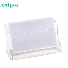 Название держатель для карт для офисный акрил коробка бизнес имя держатель для карт для стола установка бизнес-держатель для карт карты Органайзер чехол
