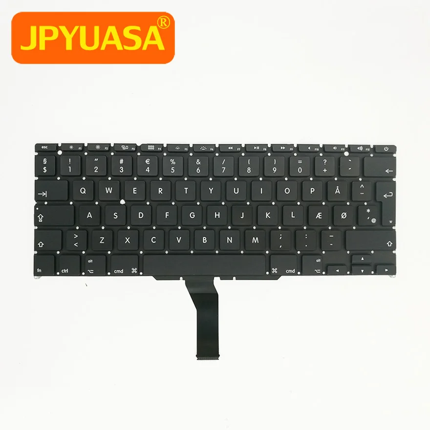 5 шт./лот новая Датская Дания клавиатура для Macbook Air 11 &quotA1465 A1370 Замена 2011 2012 2013 2014