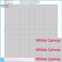 Указано/нестандартного размера белый холст, картина, вышитая бисером, алмаз вышивка, плед алмазной живописи, круглый бриллиант холст