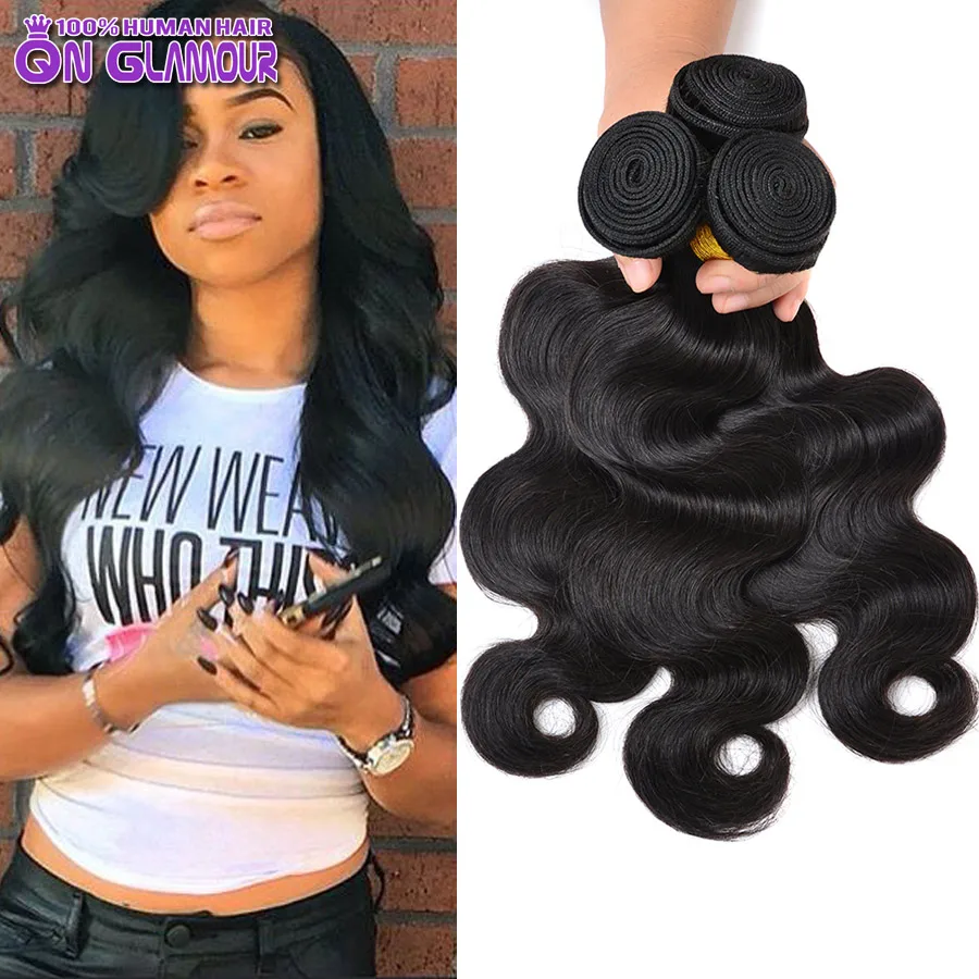 Best Cheap 6a Brazilian Wet And Wavy Hair 3 Pcs Lot 100 Real Human