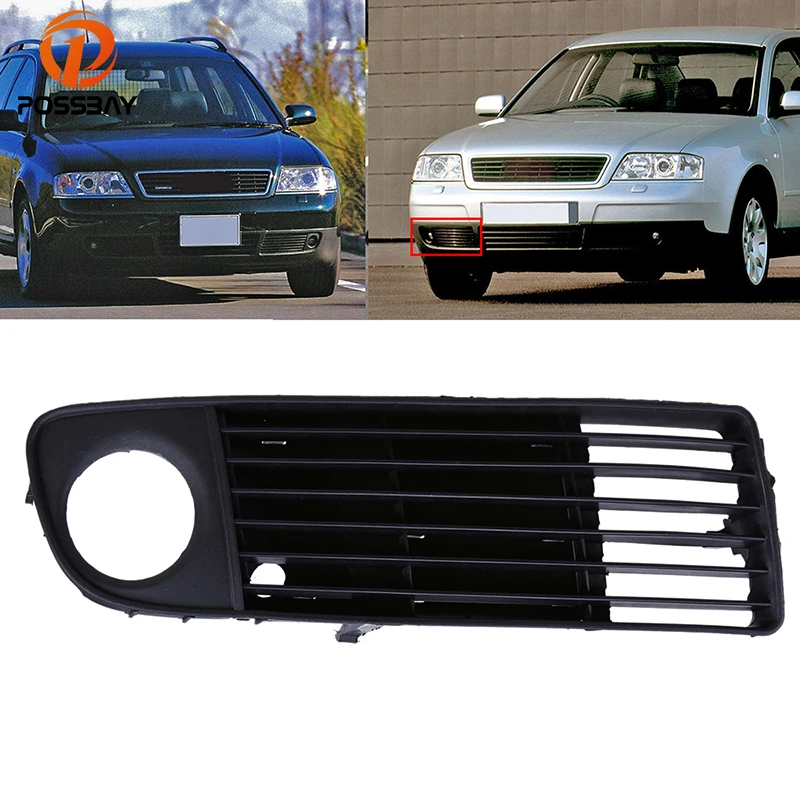 Headlight Chrome Trim Mouldings PAIR Fits AUDI C5 1997-2001