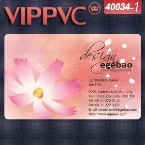 

a40034-1 Novelty Business cardsPVC Card Matte