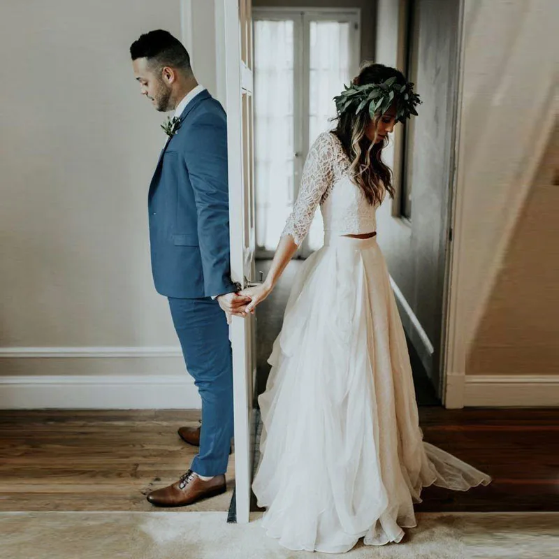 plus-size-long-sleeves-a-line-two-pieces-beach-country-wedding-dresses-2018-chiffon-ruffles-lace-top-oho-custom-made-bohemian-bridal-gown