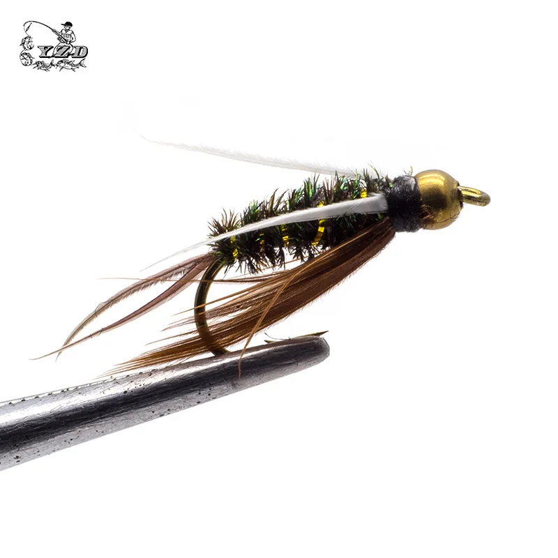Набор мушек для рыбалки 16 шт. сухой и влажной рыбалки|for trout|nymph fliesbest lures |