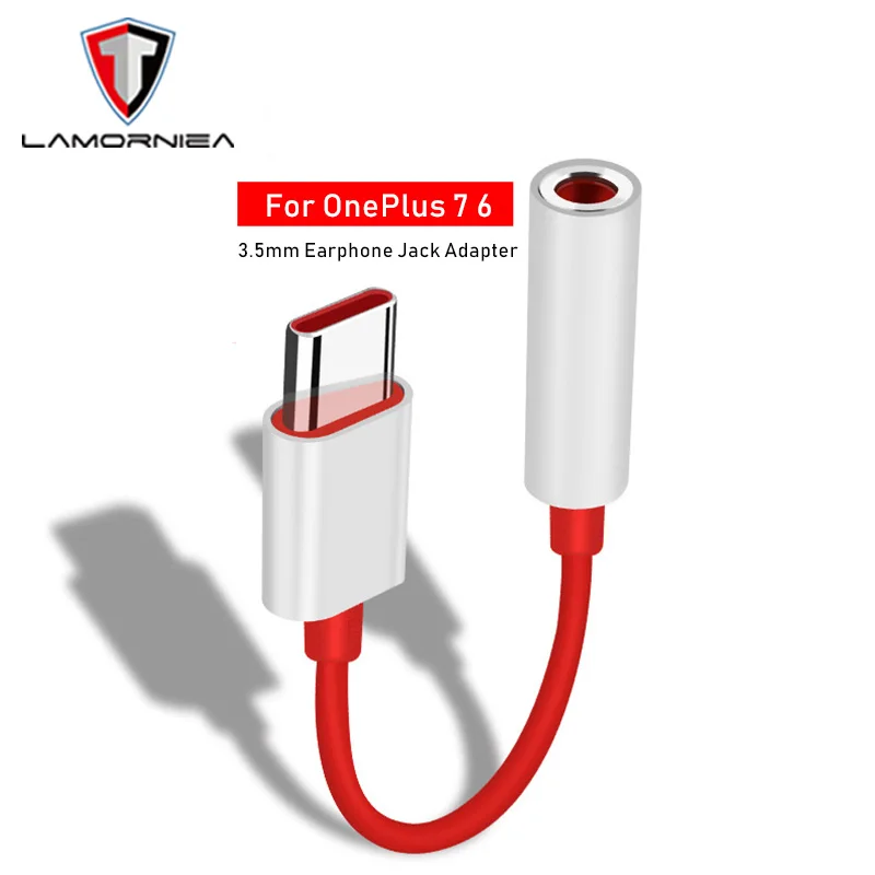 

For Oneplus 7 Pro 6T USB Type C To 3.5MM Earphone jack Adapter Aux Audio For One Plus 7 Pro 1+6T USB C Music Converter Cable