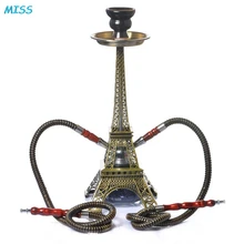 Творческий кальян набор Aiffel башня форма керамическая чаша угольный зажим шланга соединитель аксессуары наргильный коптильня барные принадлежности