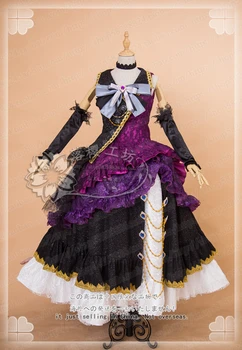 

BanG Dream! Roselia Shirokane Rinko Keyboard Player Stage Uniform Cosplay Costume Free Shipping