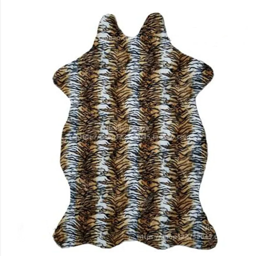 Творческий коврик с рисунком зебры/леопарда с принтом коровы коврик под телячью кожу триколор коврик из бычьей кожи с животным принтом ковер для ванной S100