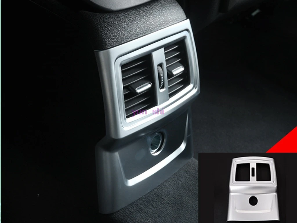 For BMW 2016 X1 ABS Chrome Car Modified Air-conditioning Outlet / Switch Button Knob Decoration Stickers Accessories Car-Styling