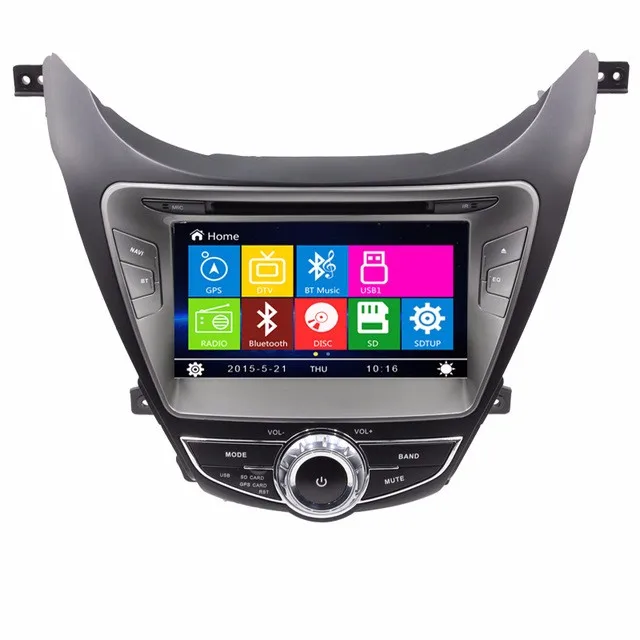 

WIN8 menu Car DVD GPS radio Navigation for Hyundai Elantra Avante i35 2014-2016 with Bluetooth Ipod 3G DVR 1080P