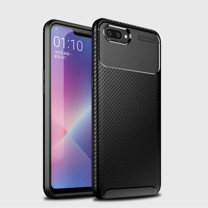 Phone Case For Oppo A5 luxury Solid Color Ultrathin Soft case For Oppo