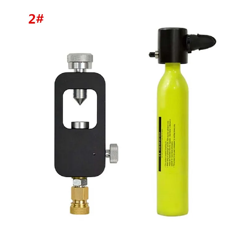 Portable Mini Diving Cylinder Scuba Oxygen Tank Scuba adaptor Customized bag Set Adult Underwater swimming equipment (13)