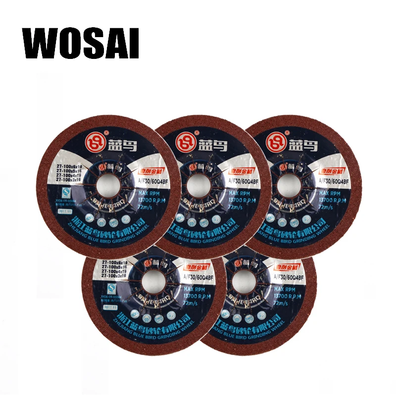 WOSAI 100 мм полимер шлифовальный круг многофункциональный металлический пильный диск режущий угловой шлифовальный станок роторный инструмент