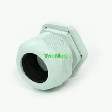 Светло-зеленый Пластик Водонепроницаемый PG36 28-33 мм Диаметр кабельный сальник для герметизации провода