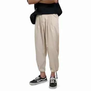 

Mens Pants Streetwear Solid Joogers Pants Male Sweatpant Male Cool Comfortable Pants
