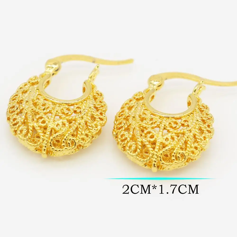 Small Size Ethiopian Gold Earrings Color African India Women Small Size Ethiopian Gold Earrings Color African India Women Wedding Earringn Jewelry For S Gifts In Stud From Accessories On