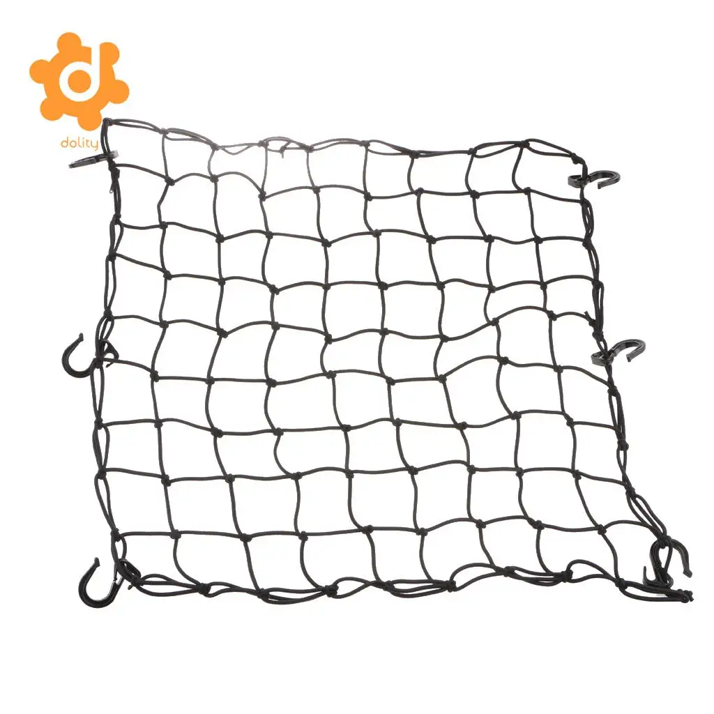 Car SUV Roof Top Rack Luggage Carrier Cargo Basket Elasticated Net 60*60cm