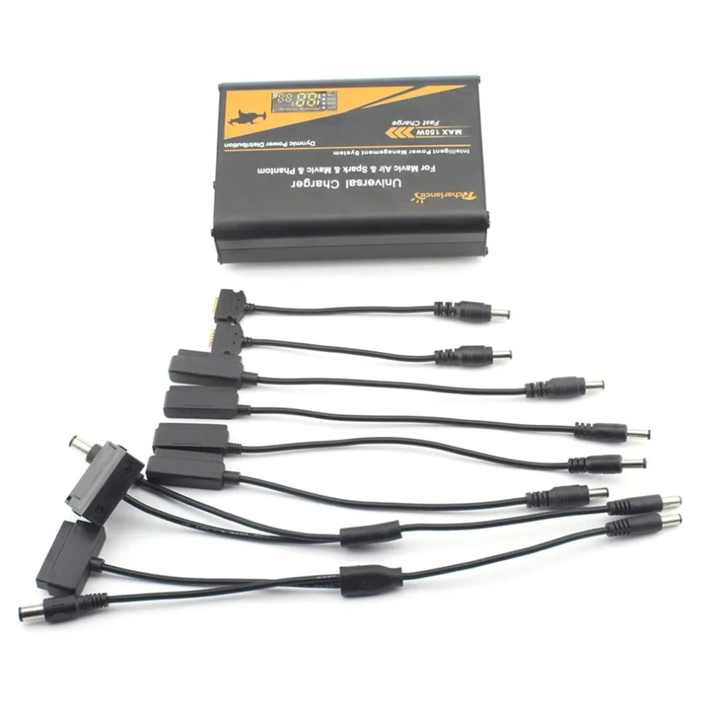 

LED Display Stable Use Universal Battery Smart Charger 4 In 1 Suitable For DJI MAVIC Air/Mavic Pro/Spark/Phantom