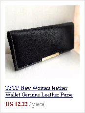 TFTP-женский кожаный кошелек в стиле пэчворк, Длинный кошелек на молнии, держатель для карт, клатч