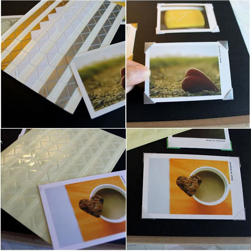 102 шт./лот DIY Красочные углы для скрапбукинга бумаги фотоальбомов рамки картины