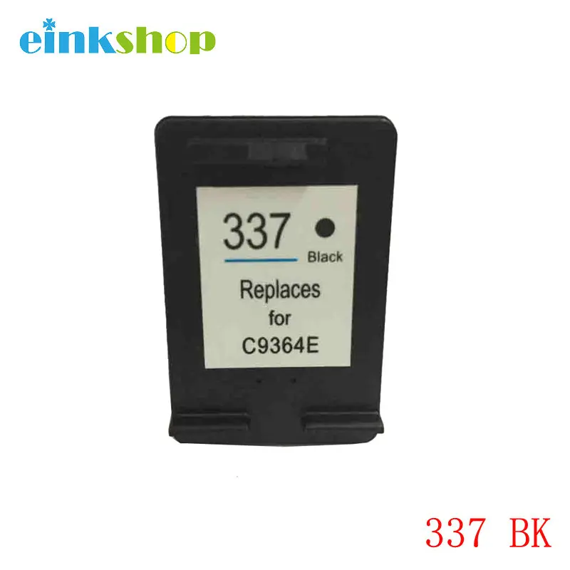 einkshop 337 Black Refilled ink cartridge Replacement for HP 337 Photosmart 2575 8050 C4180