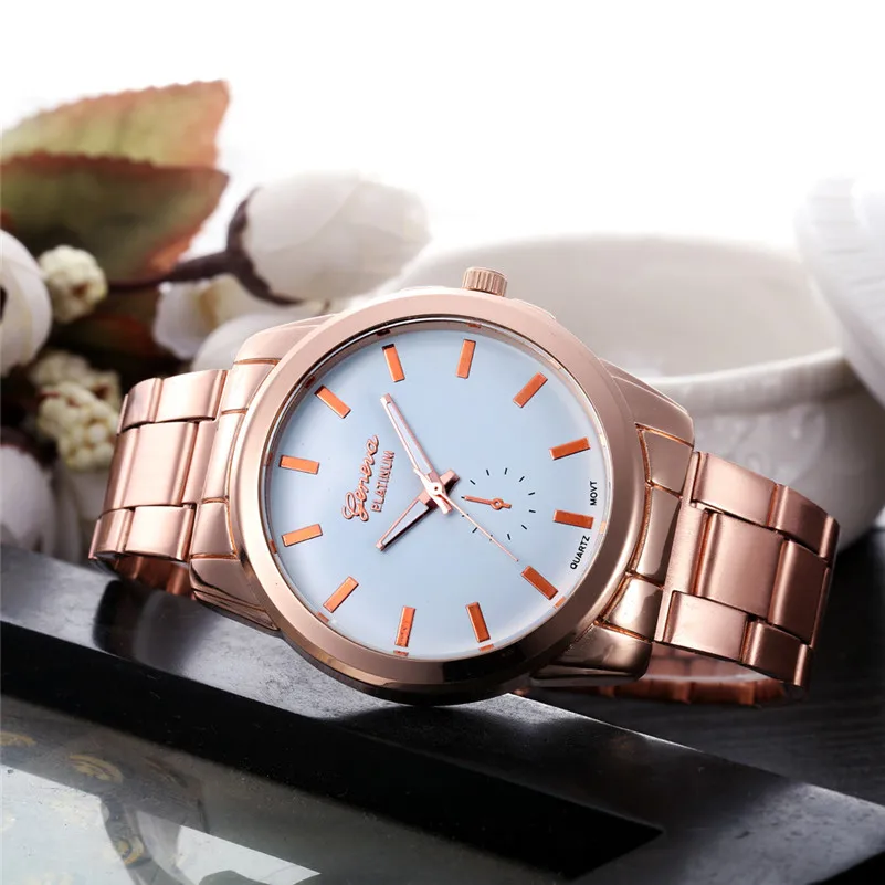 Watch Women fashion luxury watch Reloj Mujer Stainless Steel  Sport Quartz Hour Wrist Analog Watch Clocks For Female M11 (2)