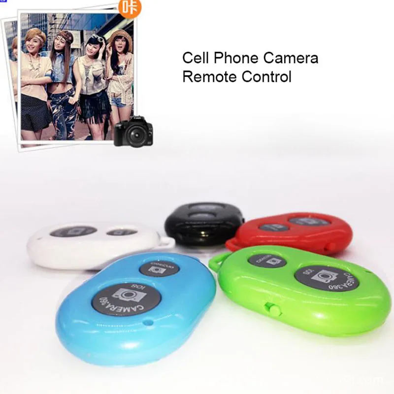 

Remote control for Mobile phone Bluetooth camera remote control Support Android IOS system universal phone Bluetooth self-timer