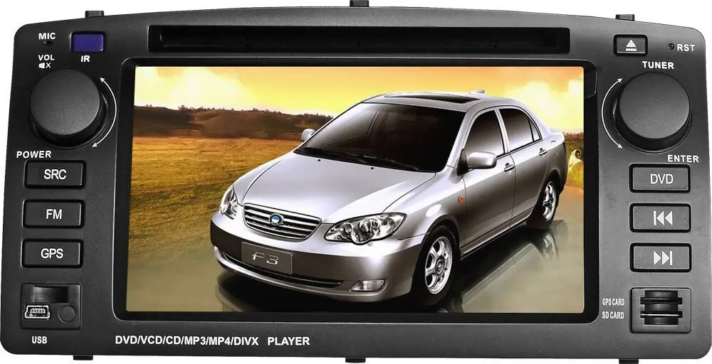 Sale Free shipping 2 din car dvd gps player for BYD F3 with bluetooth radio rds ipod steering wheel control Analog TV subwoofer out 0