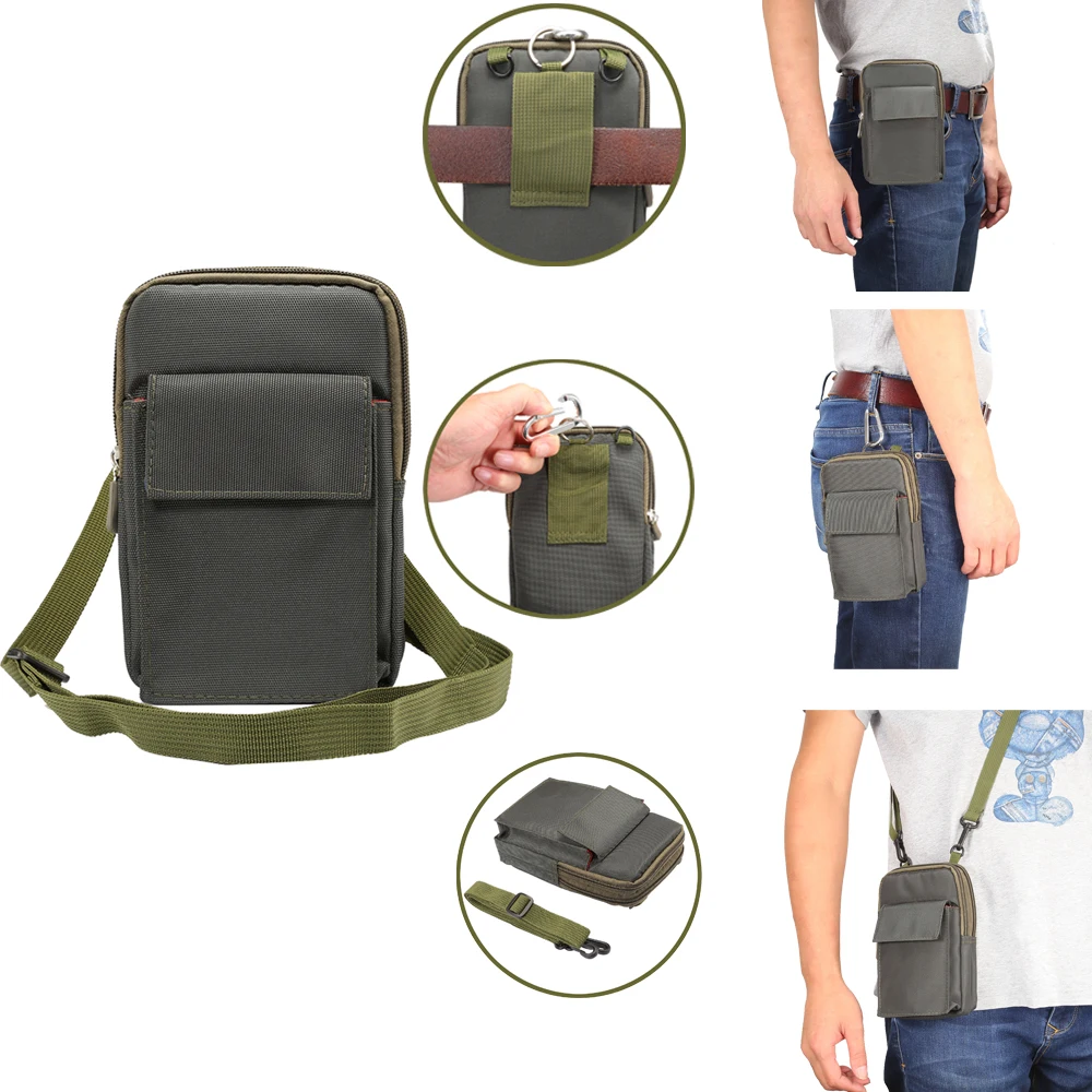 

2018 New Bag Waist Belt Bag Multifunction High Quality Zipper Waist Pack for HTC Desire 526 530 630 620 626 628 650 728 816 820