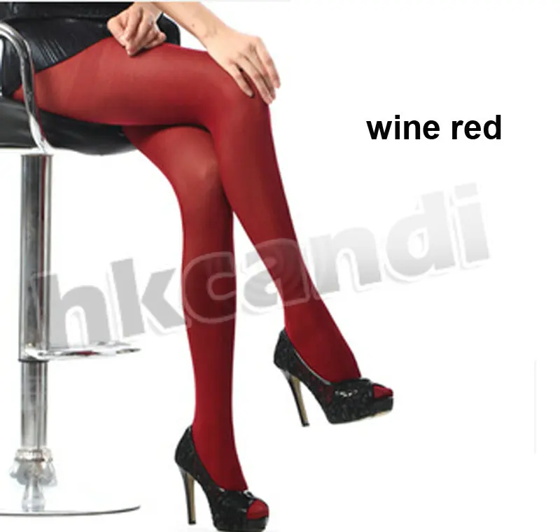 Колготки винно красные Непрозрачные чулки|stockings pantyhose|foot stockingpantyhose foot |