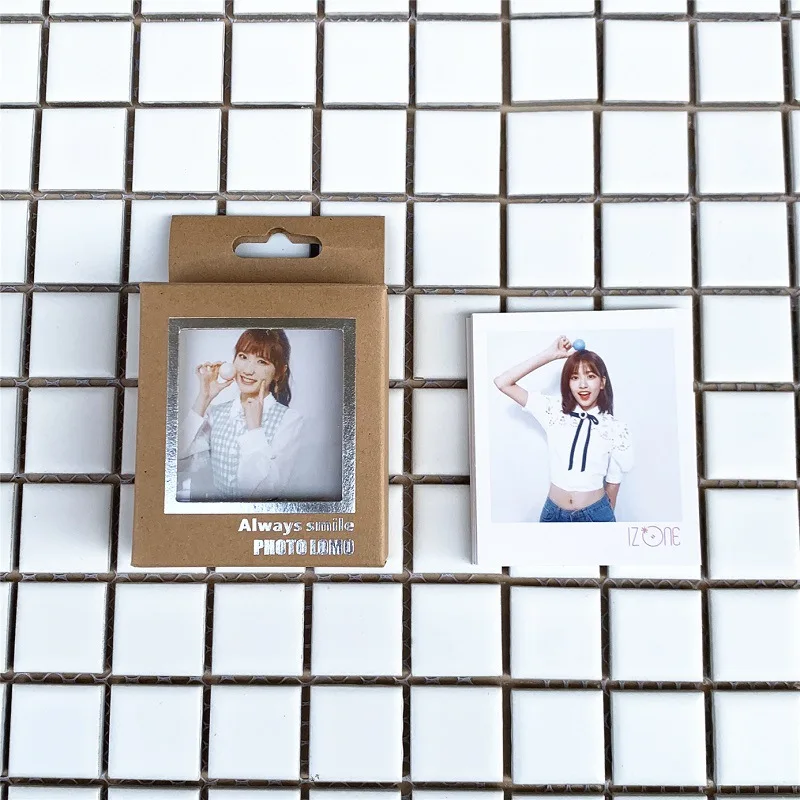 

New 40Pcs/set KPOP Izone Lomo Photo Card PVC Cards Self Made Card Photocard