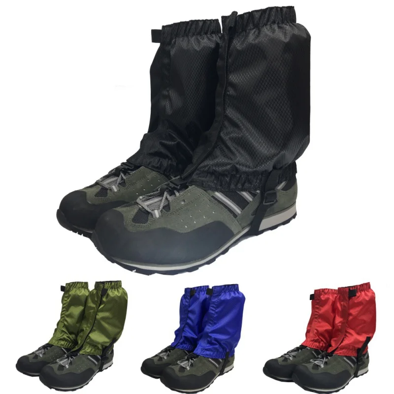 

Outdoor 1 Pair Waterproof Cycling Shoes Cover Hiking Walking Climbing Hunting Snow Legging Breathable Gaiters ski gaiters
