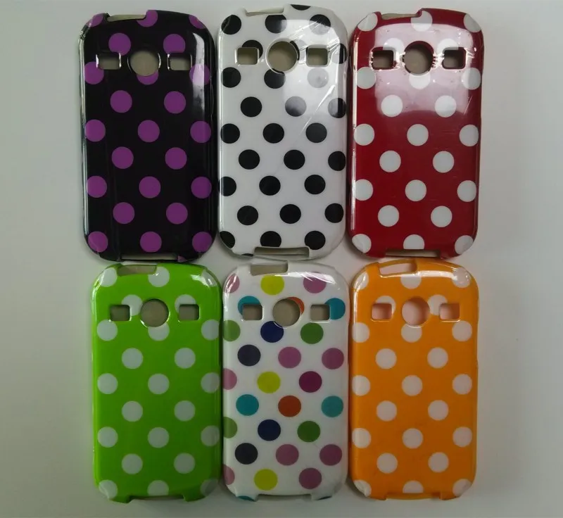 Samsung Galaxy Xcover2 S7710 Polka Dots Case (1)