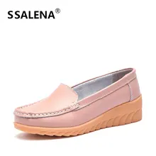 Женские лоферы; сезон весна-осень; однотонные модные милые туфли на плоской подошве; женская обувь без застежки на резиновой подошве; женская мягкая обувь для отдыха; AA60898