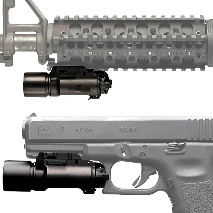 SF Hunting Airsoft Rifle Tactical Flashlight Weapon Light Torch High