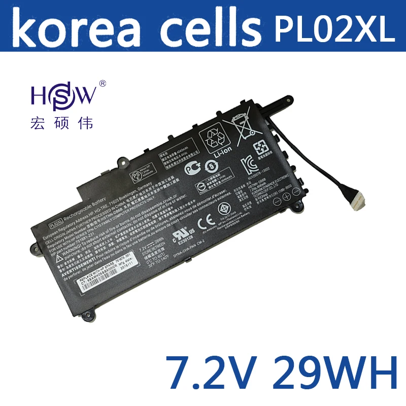 

Free shipping 751875-001 HSTNN-LB6B PL02XL Original laptop Battery For HP for Pavilion 11 X360 SERIES 11-n015tu x360(G4W67PA)