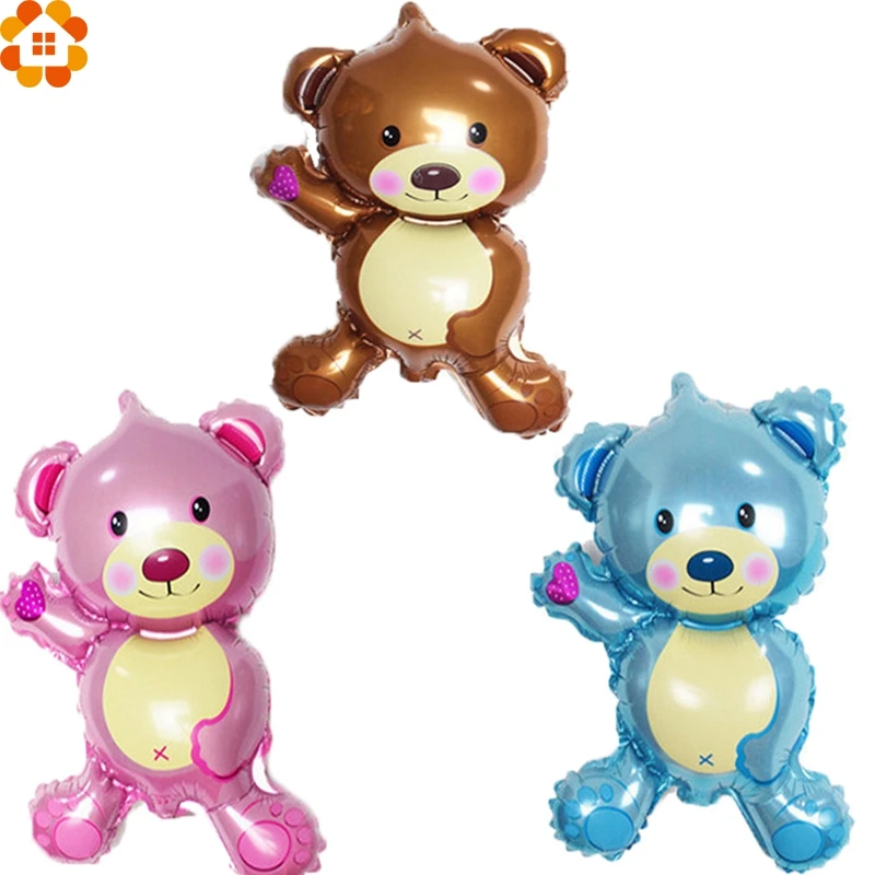 

3PCS Cute Boy&Girl Birhtday Party Balloons Kids Balloon Toys Foil Balloons Birthday Party Decoration Baby Shower Party Supplies