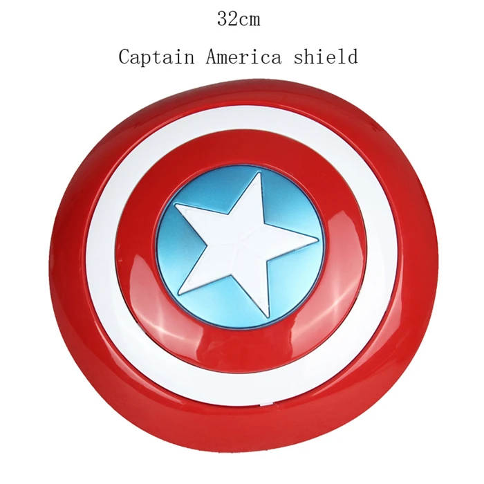 Avengers Endgame 32cm Captain America Shield Halloween Cosplay Prop 28cm Thor Hammer Model