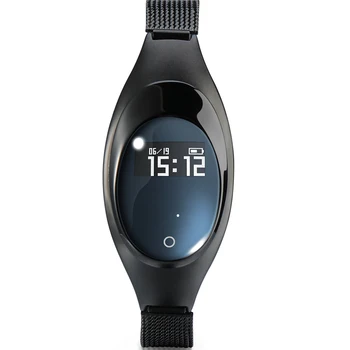 

Switzerland Top BINGER New Fashion Smart Watch For Women Heart Rate Monitor Activity Step Smart Bracelet Fitness Tracker BG18-3