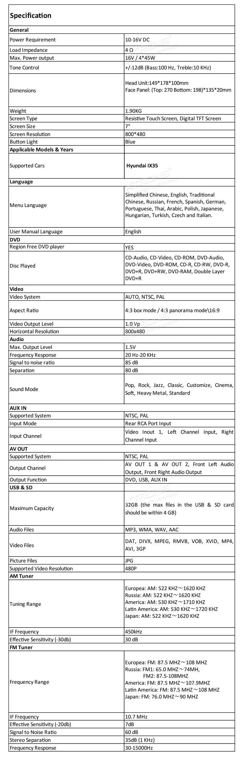 Excellent XTRONS 7 inch HD Touch Screen Car DVD Player Steering Wheel GPS Navigation for Hyundai IX35 2009 2010 2011 2012 2013 2014 2015 16 Excellent XTRONS 7 inch HD Touch Screen Car DVD Player Steering Wheel GPS Navigation for Hyundai IX35 2009 2010 2011 2012 2013 2014 2015 16