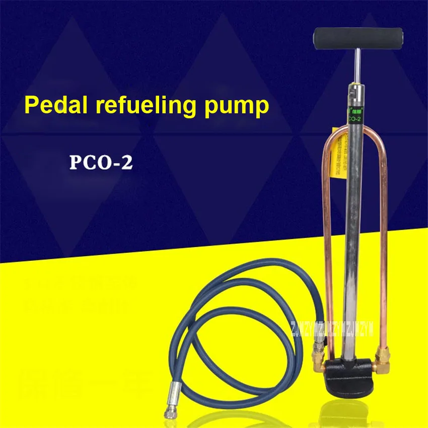

New PCO-2 Central Air Conditioning Manual Fuel Pump Compressor Frozen Oil Refueling Gun Refueling Pump Refrigeration Tools 75ml